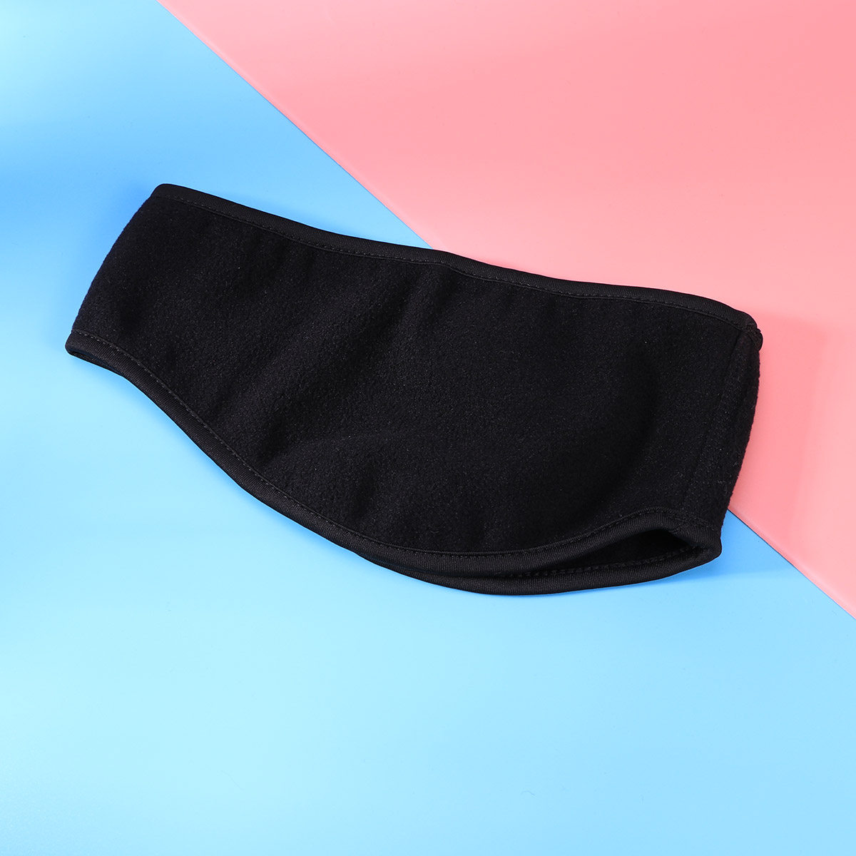 Unisex Black Winter Ear Warmer - Fleece Ear Warmer Band avaliação e preço
