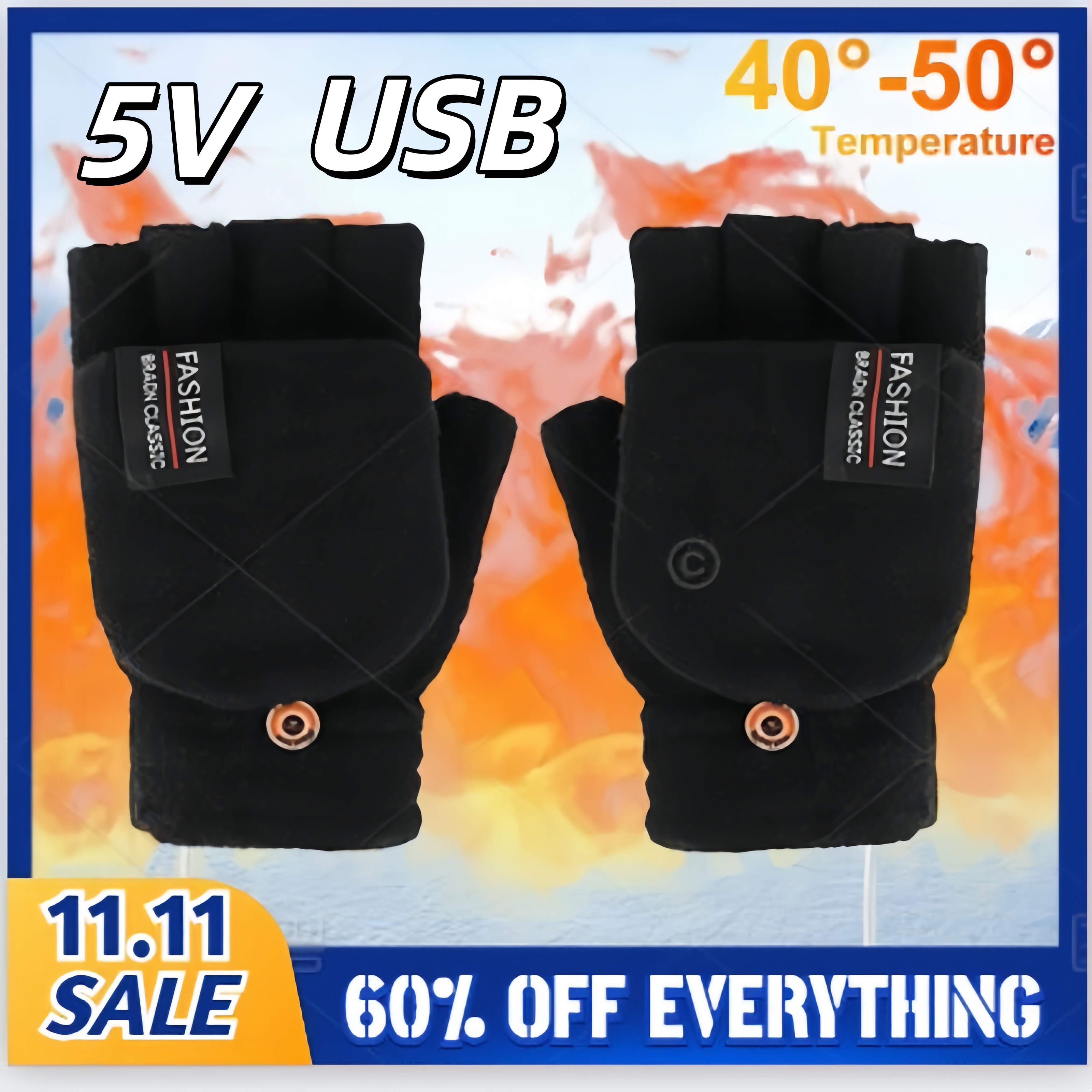 Electric USB Heating Gloves Ha - Hand Warmer Electric avaliação e preço