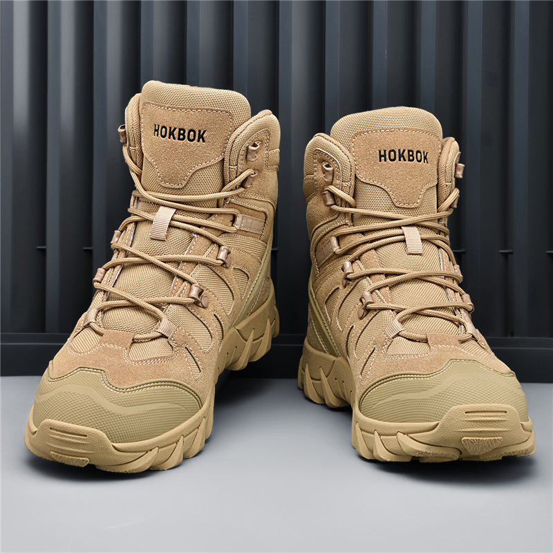 Men New Tactical Boots Trainin - Waterproof Winter Boot avaliação e preço