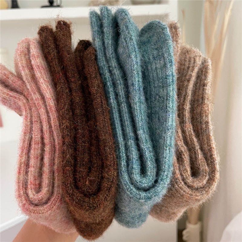 9 pairs New Winter Thermal Ove - Thermal Sock Wool avaliação e preço