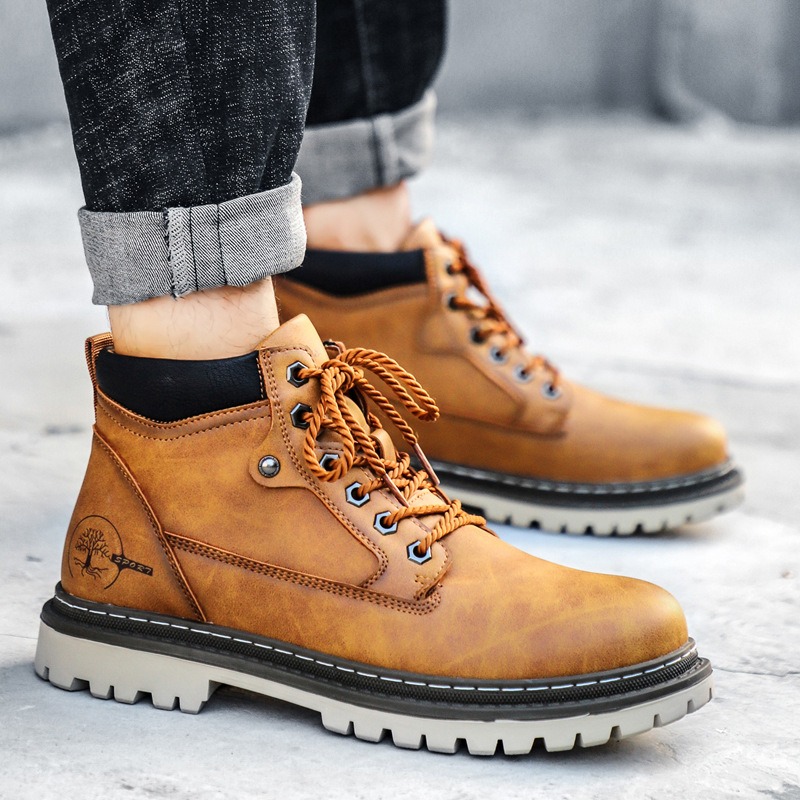 Men's Boots High-Top Casual Sh - Waterproof Winter Boot avaliação e preço