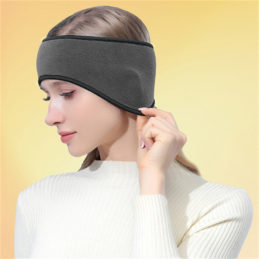 1Pc Winter Fleece Earmuffs Col - Fleece Ear Warmer Band avaliação e preço