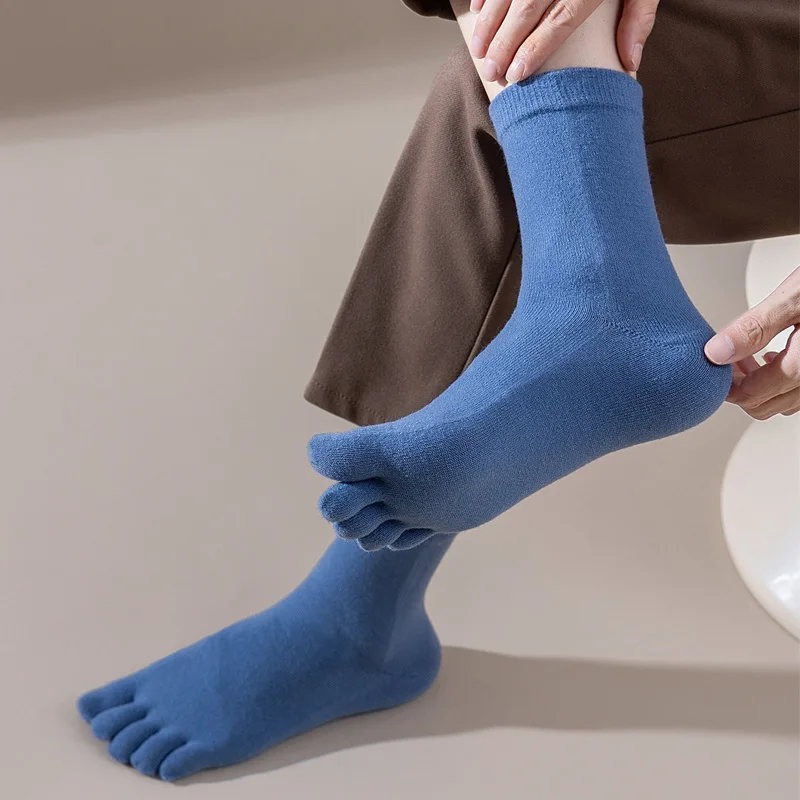 Mans Wool Five Finger Socks Sh - Thermal Sock Wool avaliação e preço