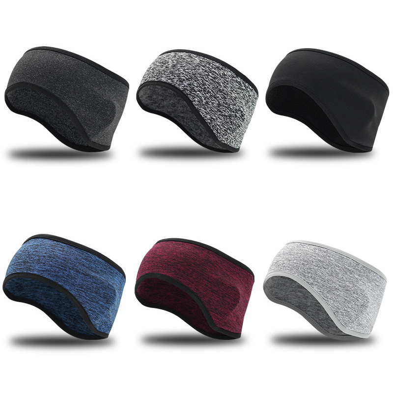 Winter Cycling Ear Warmer Men  - Winter Headband Fleece avaliação e preço