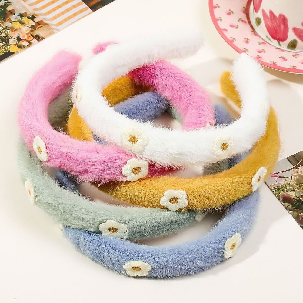 Plush Faux FurHead Hoop New Co - Winter Headband Fleece avaliação e preço