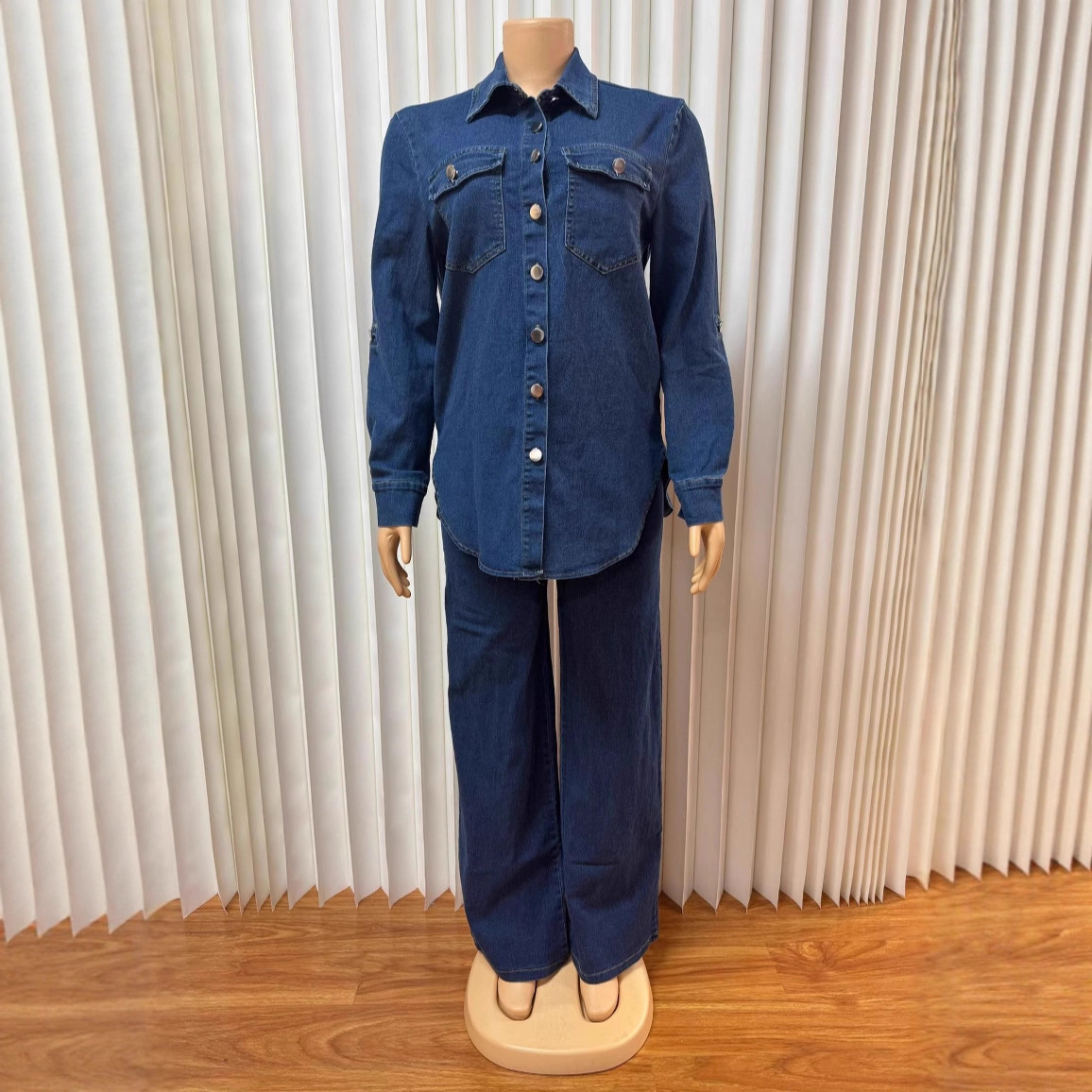 Jeans 2 Piece Sets Women Denim - Down Jacket Packable avaliação e preço