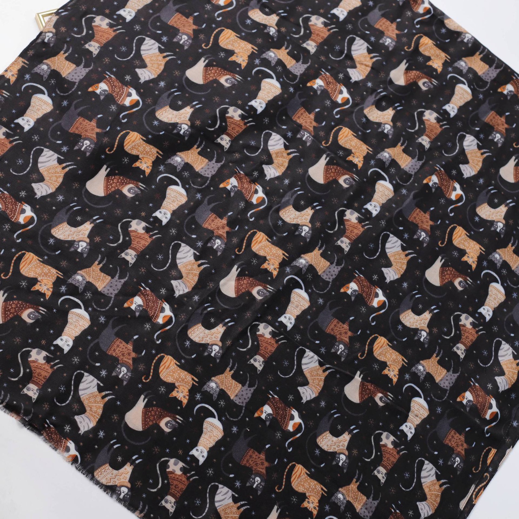 Women's Lovely Cartoon Playful - Shawl Wrap Winter avaliação e preço