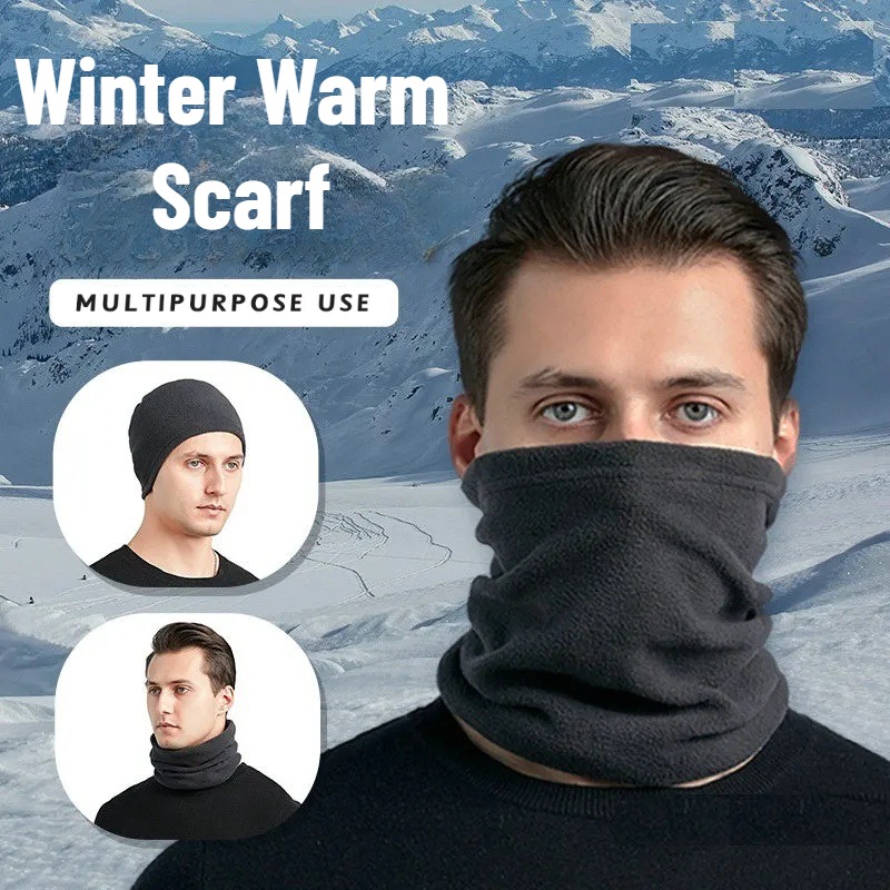 Winter Face Cover Neck Gaiter  - Neck Gaiter Fleece avaliação e preço
