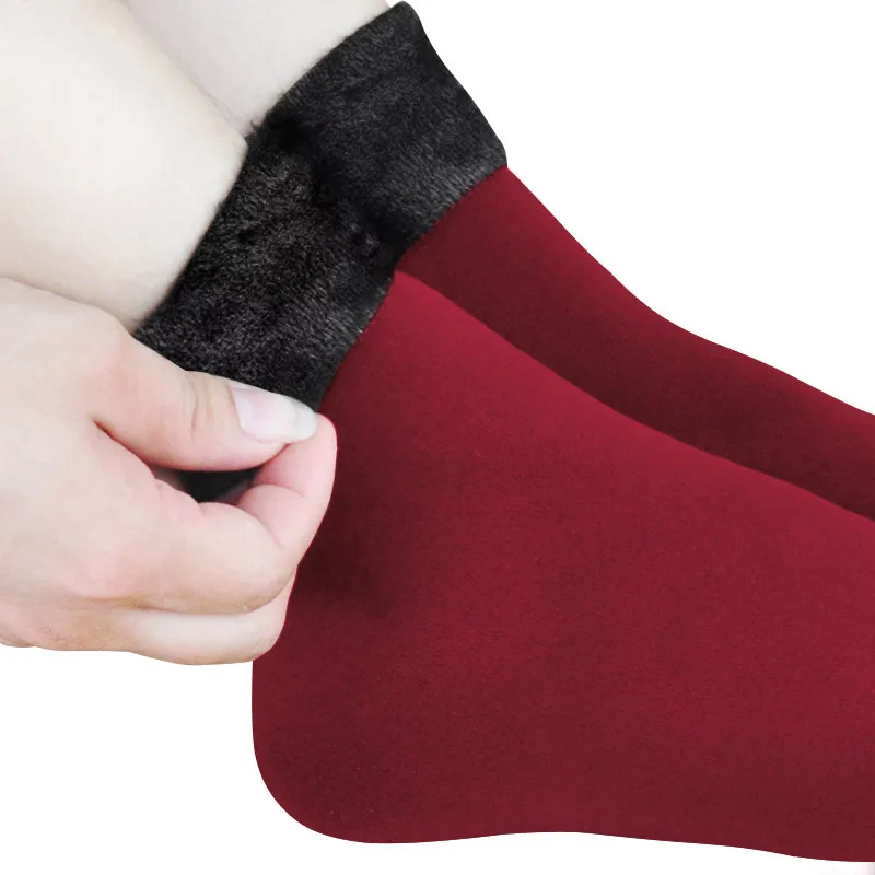 1/2/3 Pairs Men Women Winter T - Thermal Sock Wool avaliação e preço