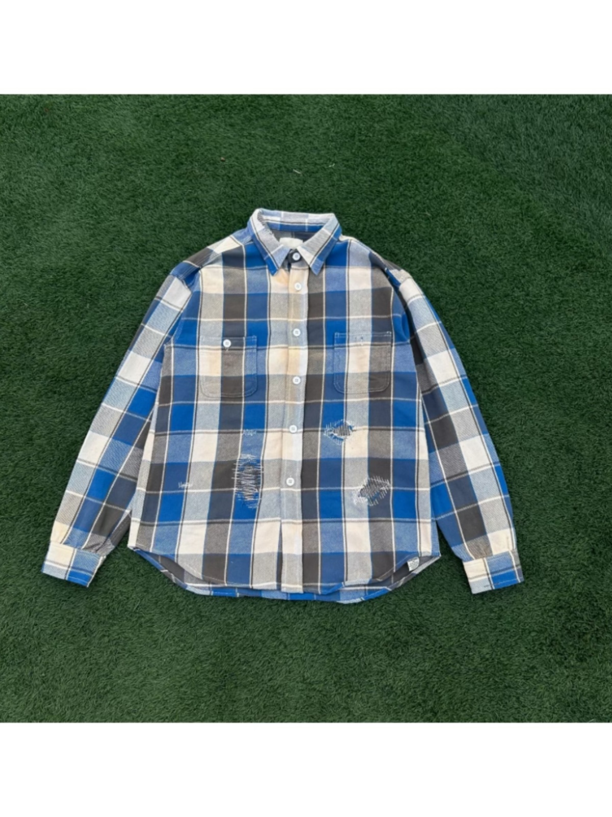 Japanese line BOWWOW FLANNEL L - Flannel Shirt Lined avaliação e preço