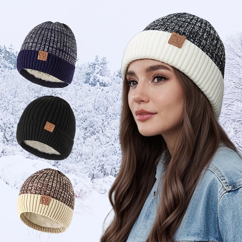 Women Brimless Cap Women Men W - Knit Beanie Hat Warm avaliação e preço