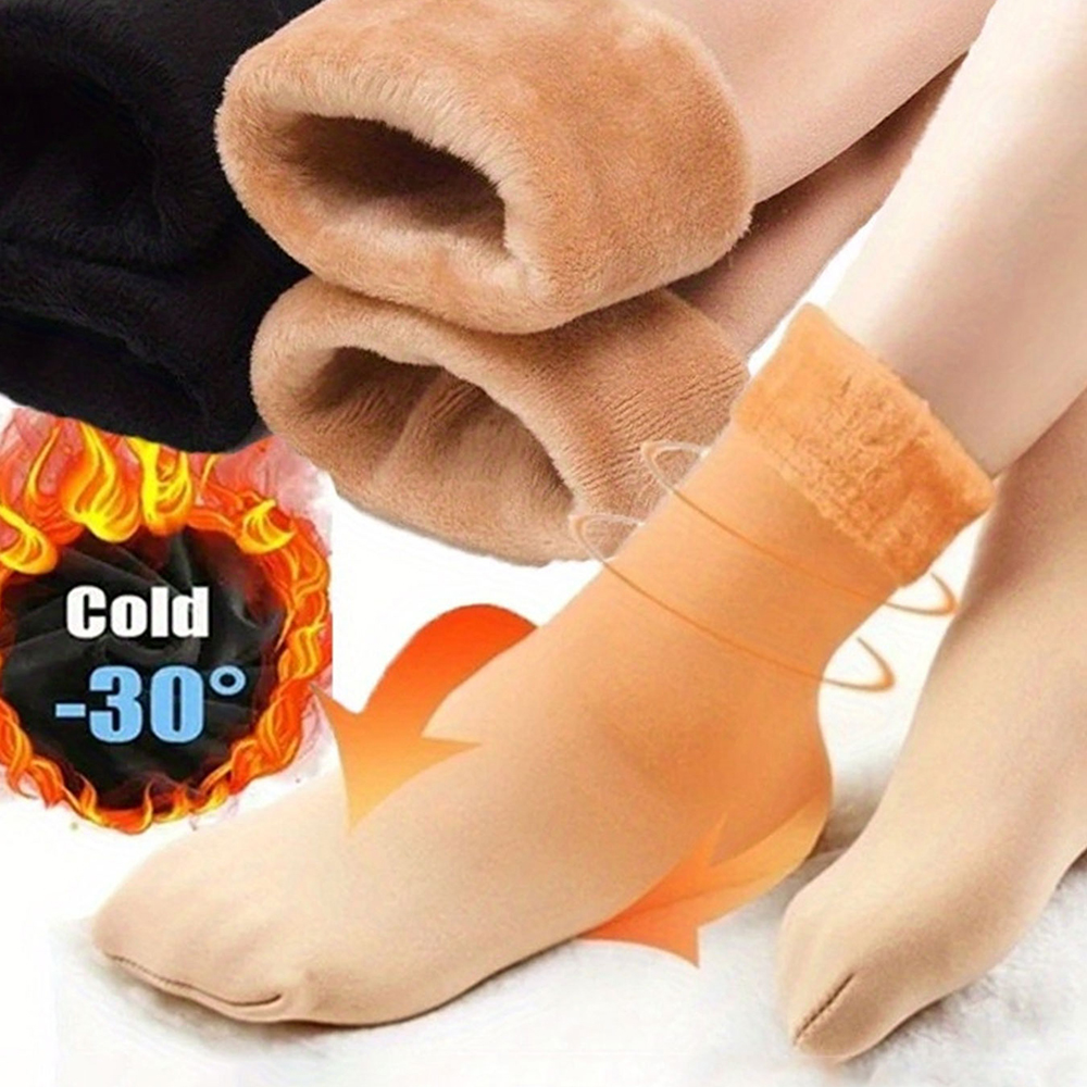 2/4 Pairs Winter Warm Thicken  - Thermal Sock Wool avaliação e preço