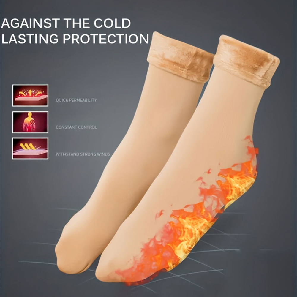 2/4 Pairs Winter Warm Thicken  - Thermal Sock Wool avaliação e preço