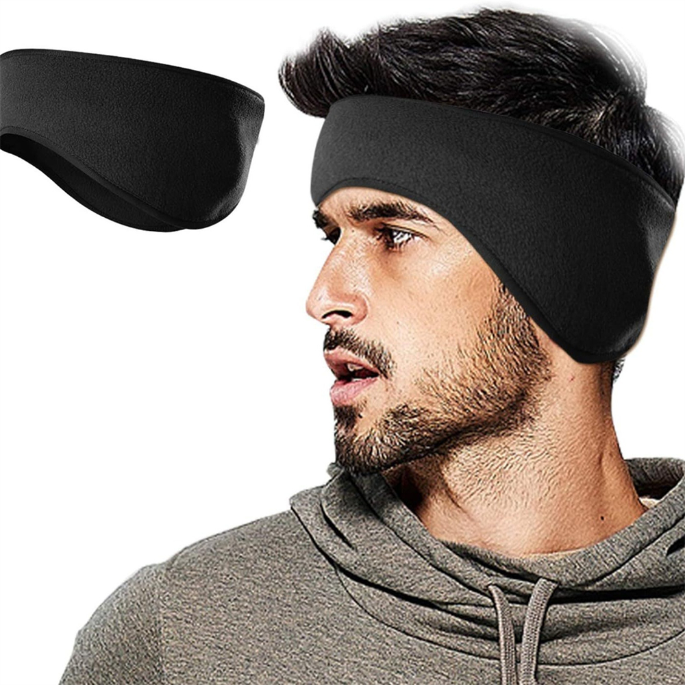 1PC Winter Fleece Earmuffs Col - Fleece Ear Warmer Band avaliação e preço