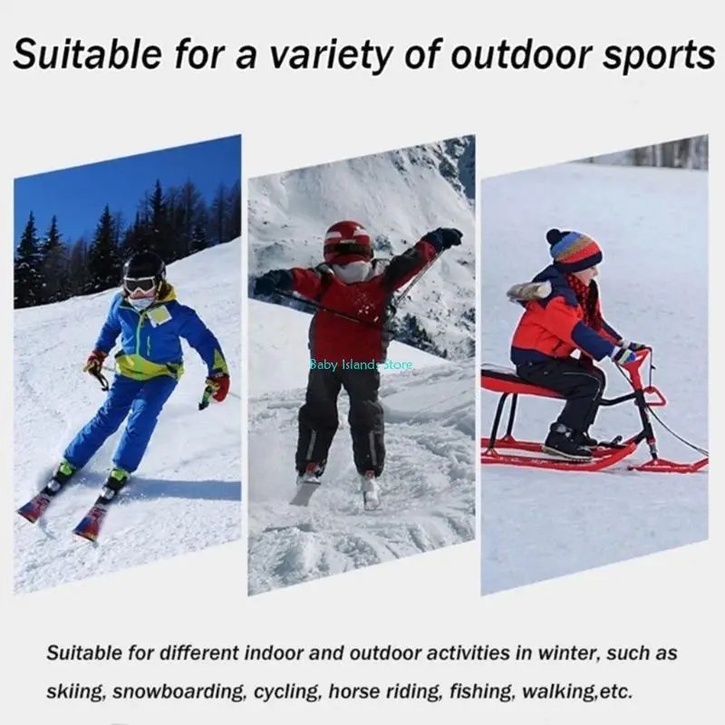 K92D Waterproof Ski Gloves Fas - Snow Glove Insulated avaliação e preço