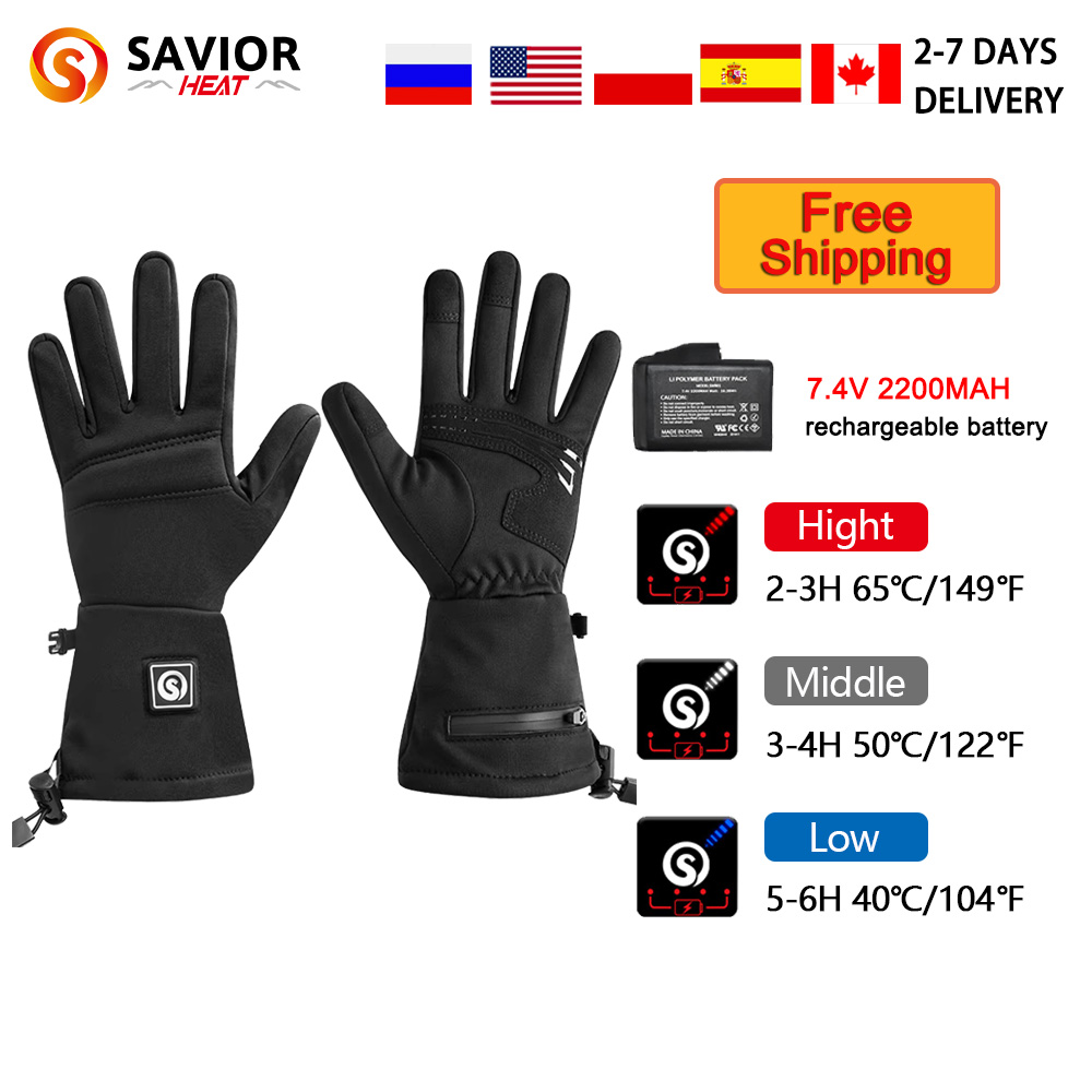 Snow Deer S18 Winter Heated Gl - Touch Screen Gloves avaliação e preço