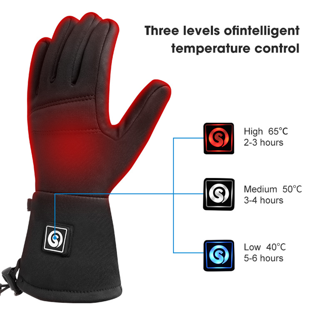 Snow Deer S18 Winter Heated Gl - Touch Screen Gloves avaliação e preço