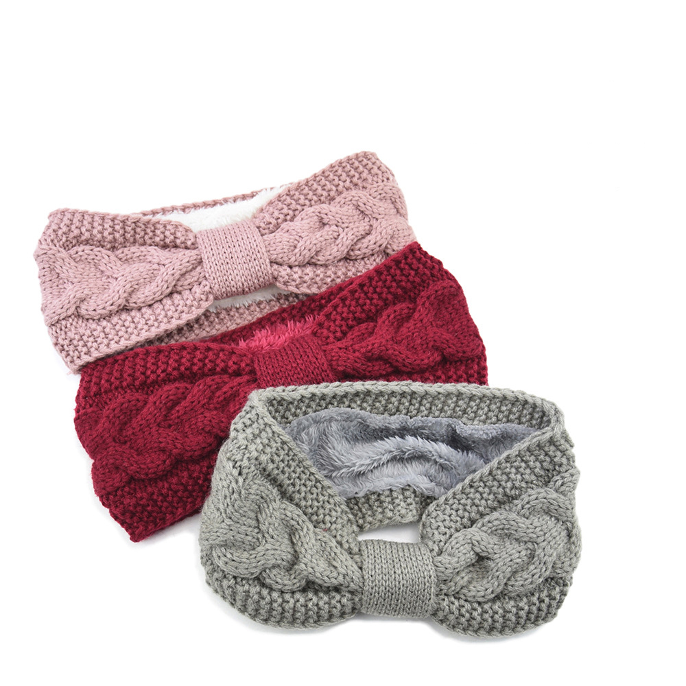New Fuzzy Fleece Lined Headban - Winter Headband Fleece avaliação e preço