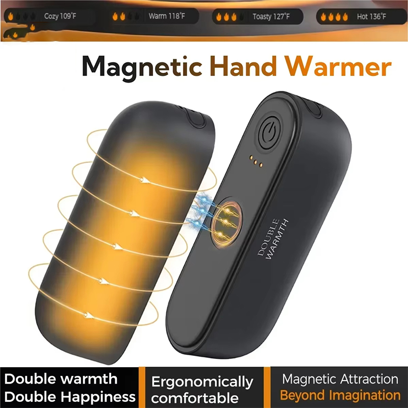 2-in-1 Magnetic Rechargeable H - Hand Warmer Electric avaliação e preço