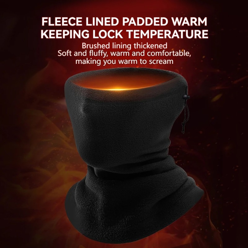 Winter Neck Warmer Gaiter Scar - Neck Gaiter Fleece avaliação e preço