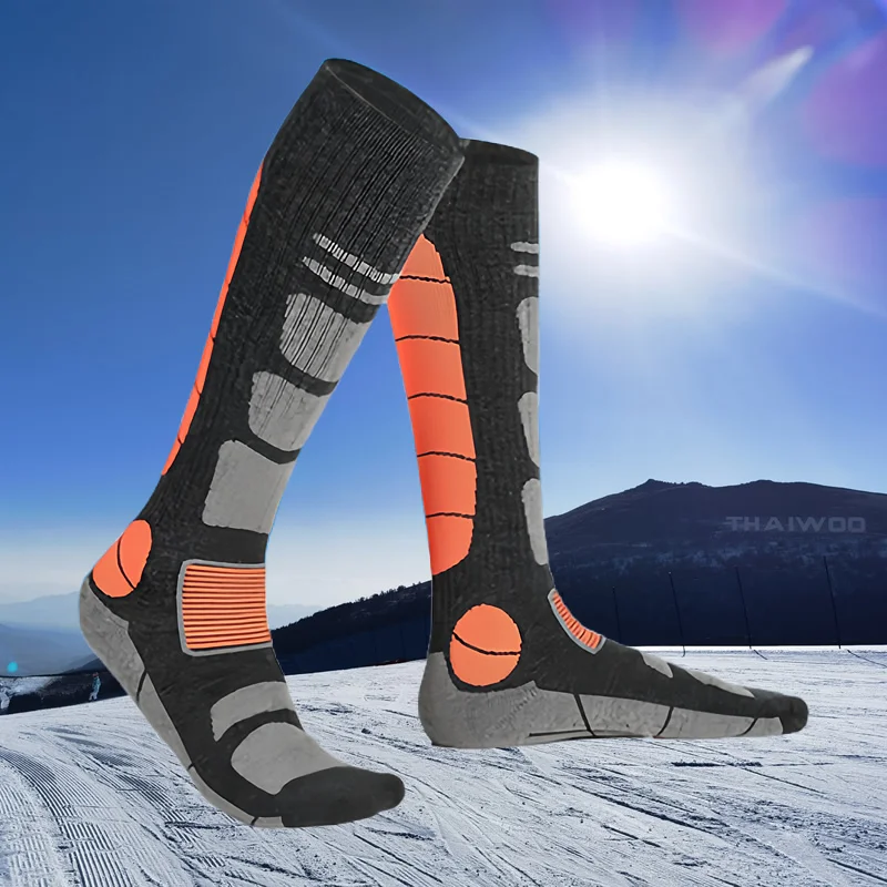 1 Pair Merino Wool Ski Socks M - Thermal Sock Wool avaliação e preço