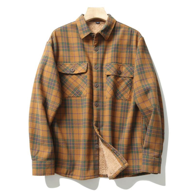 Men's Plaid Flannel Shirts Jac - Flannel Shirt Lined avaliação e preço