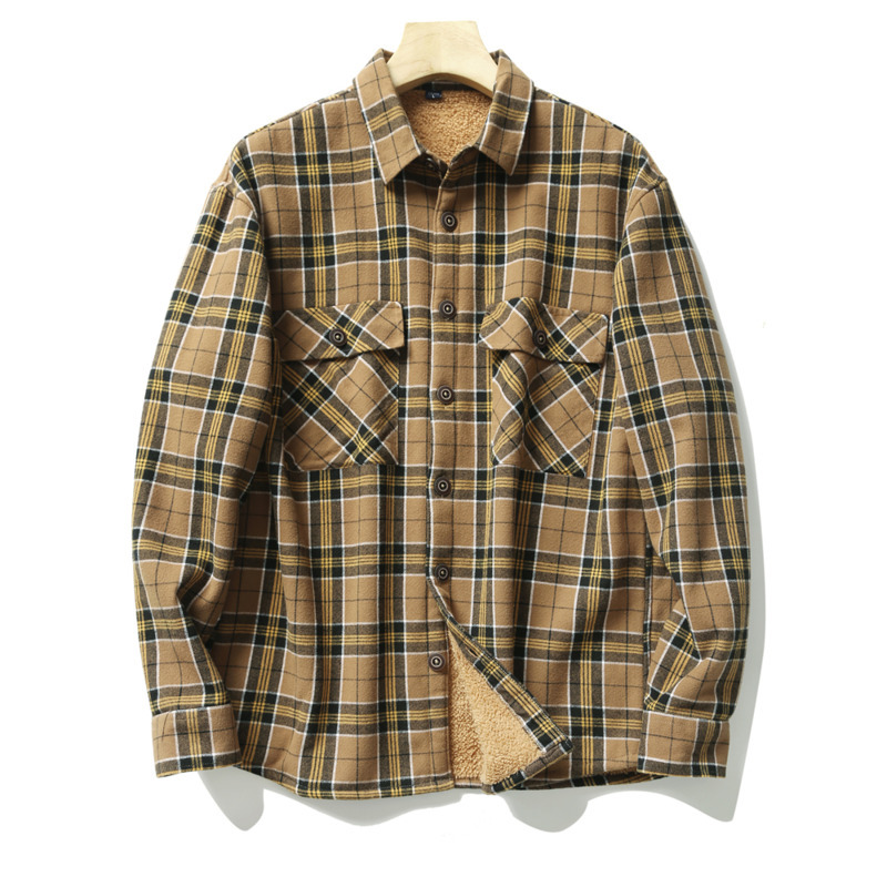 Men's Plaid Flannel Shirts Jac - Flannel Shirt Lined avaliação e preço