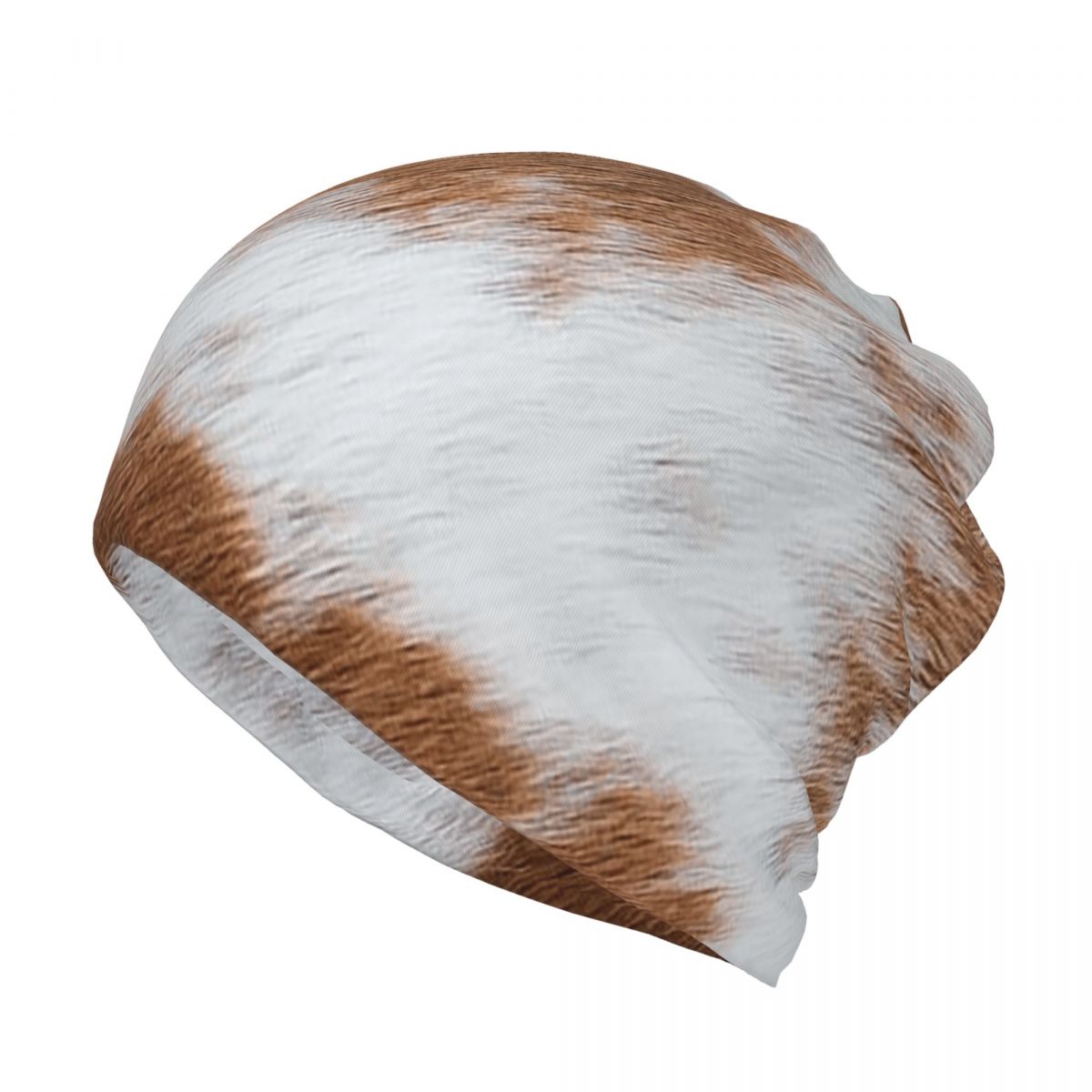 Stylish Cow Fur Cowhide Textur - Knit Beanie Hat Warm avaliação e preço