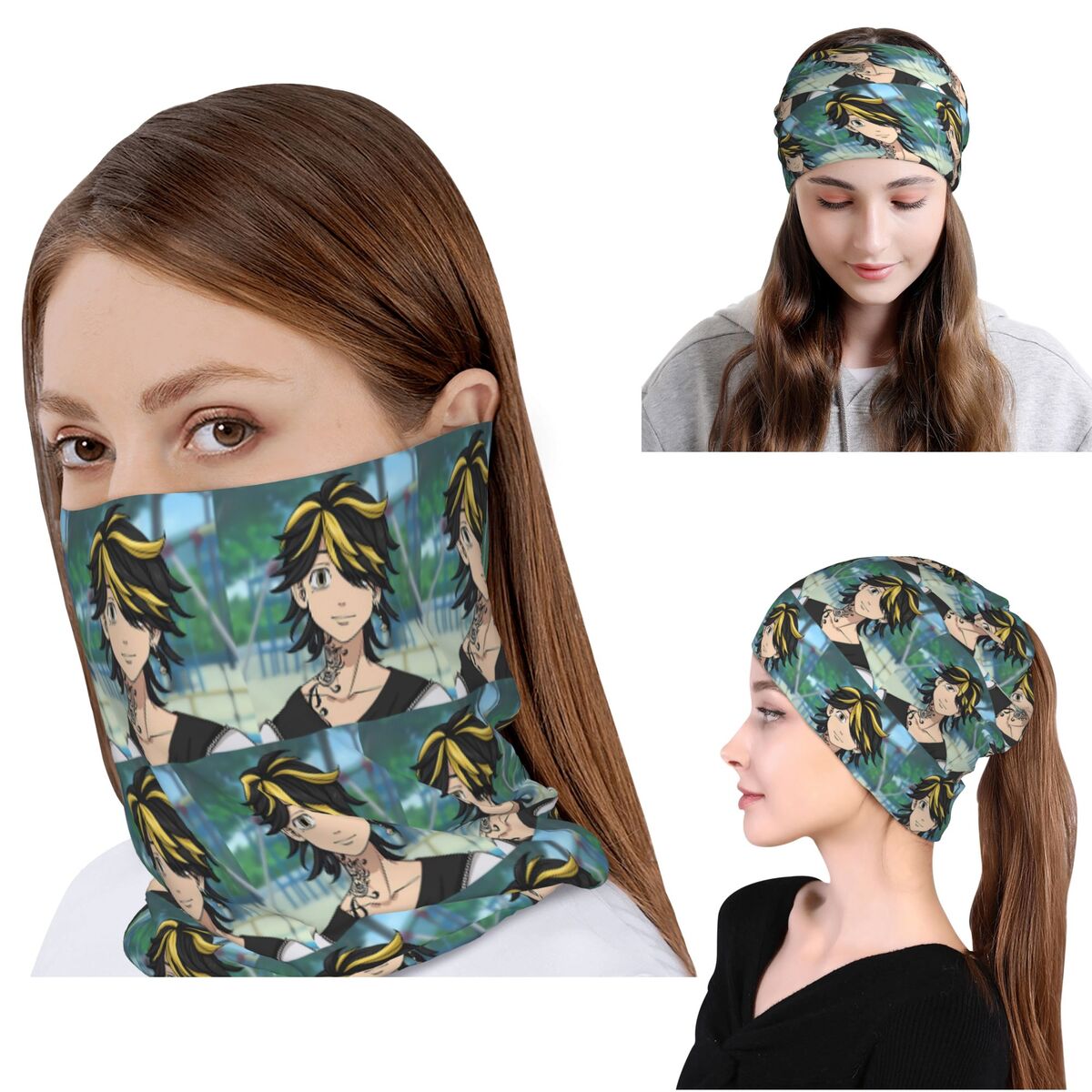 Anime Tokyo Revengers Kazutora - Knit Beanie Hat Warm avaliação e preço