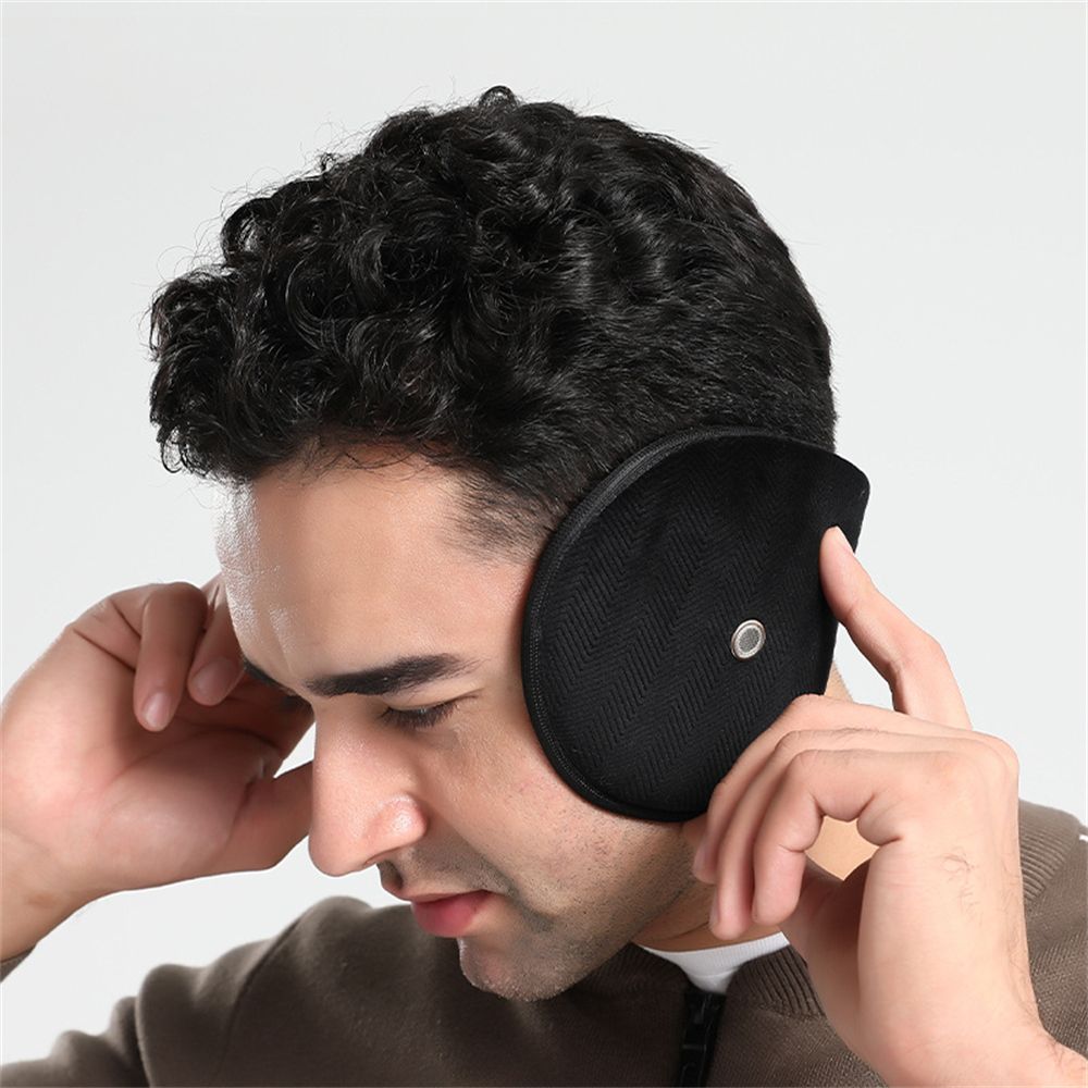 Mens Ear Muffs Winter Ear Warm - Fleece Ear Warmer Band avaliação e preço