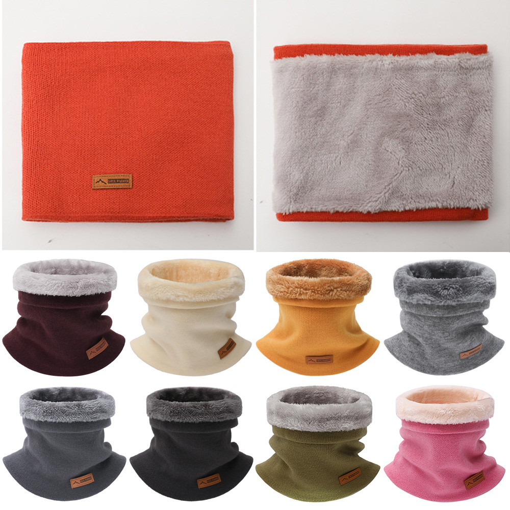Cashmere Plush Warm Winter Rin - Neck Gaiter Fleece avaliação e preço