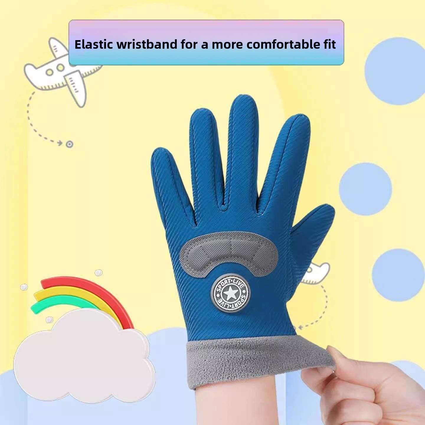 Children's Ski Gloves Winter W - Snow Glove Insulated avaliação e preço