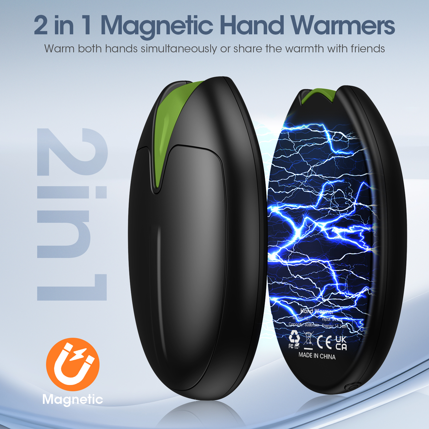 Hand Warmers Rechargeable, 2 P - Hand Warmer Electric avaliação e preço