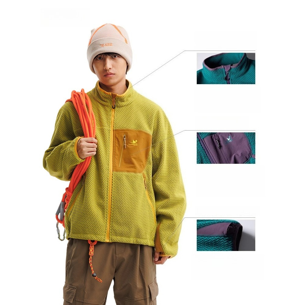 Stay Cozy Outdoors: Unisex Qui - Sherpa Hoodie Fleece avaliação e preço
