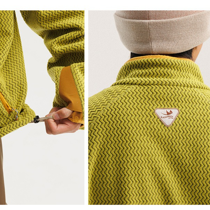 Stay Cozy Outdoors: Unisex Qui - Sherpa Hoodie Fleece avaliação e preço