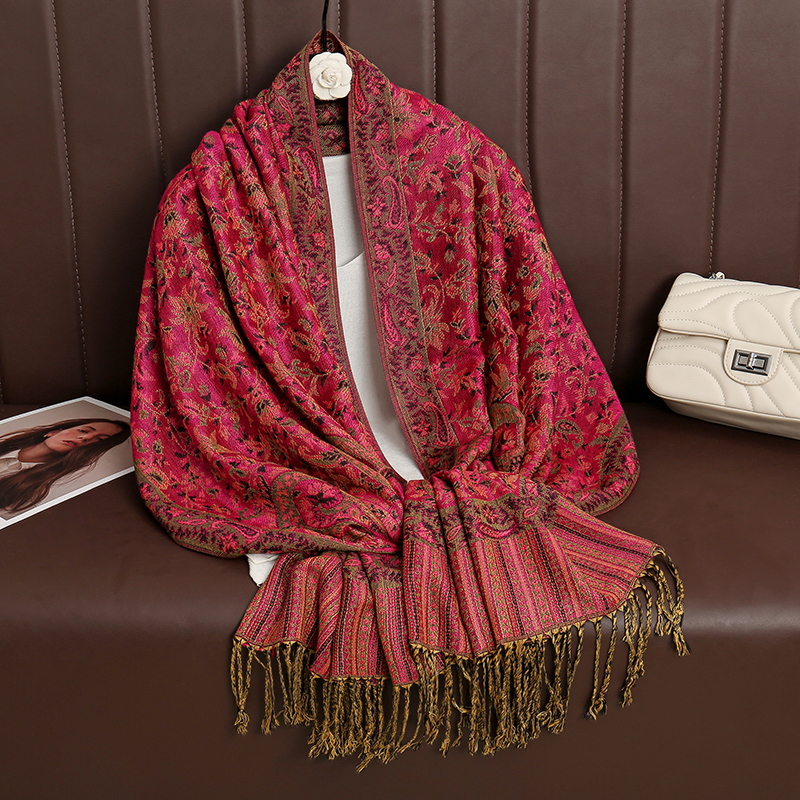 2024 Luxury Brand Cashmere Wom - Shawl Wrap Winter avaliação e preço