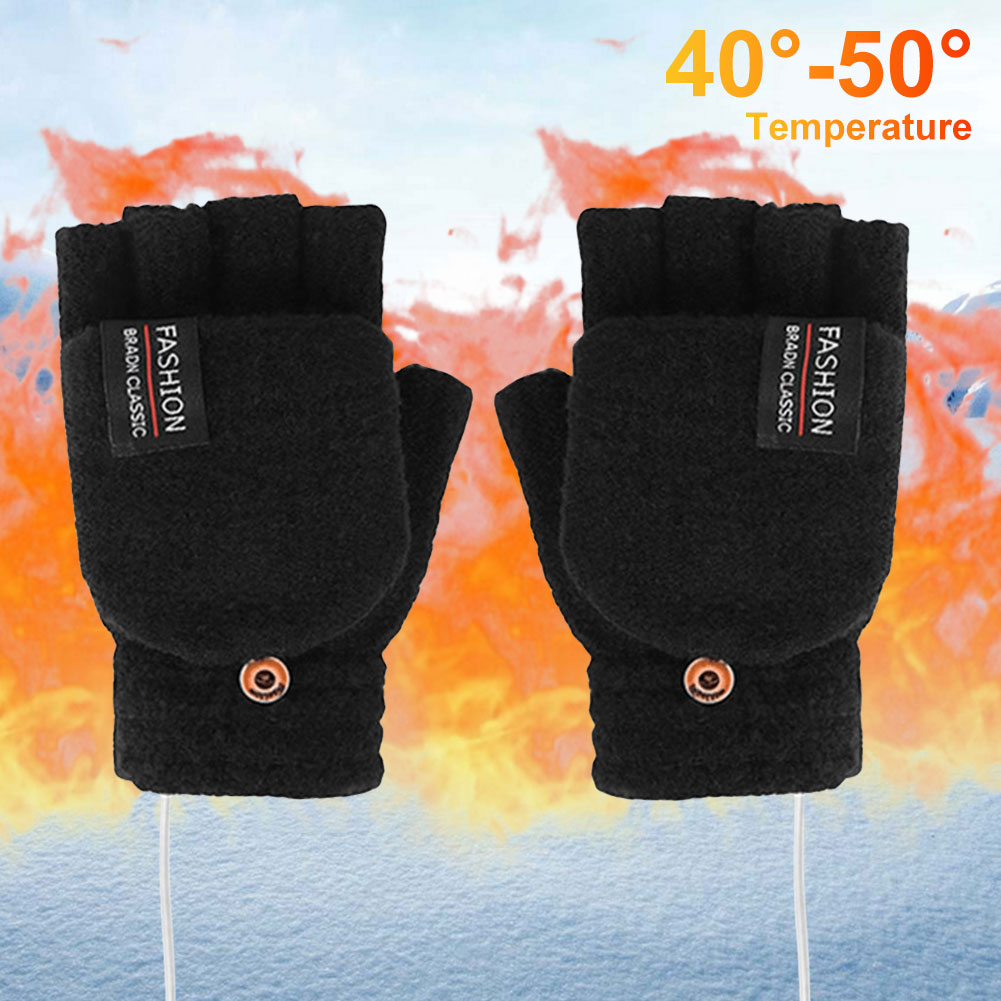 USB Electric Heated Gloves Adj - Touch Screen Gloves avaliação e preço