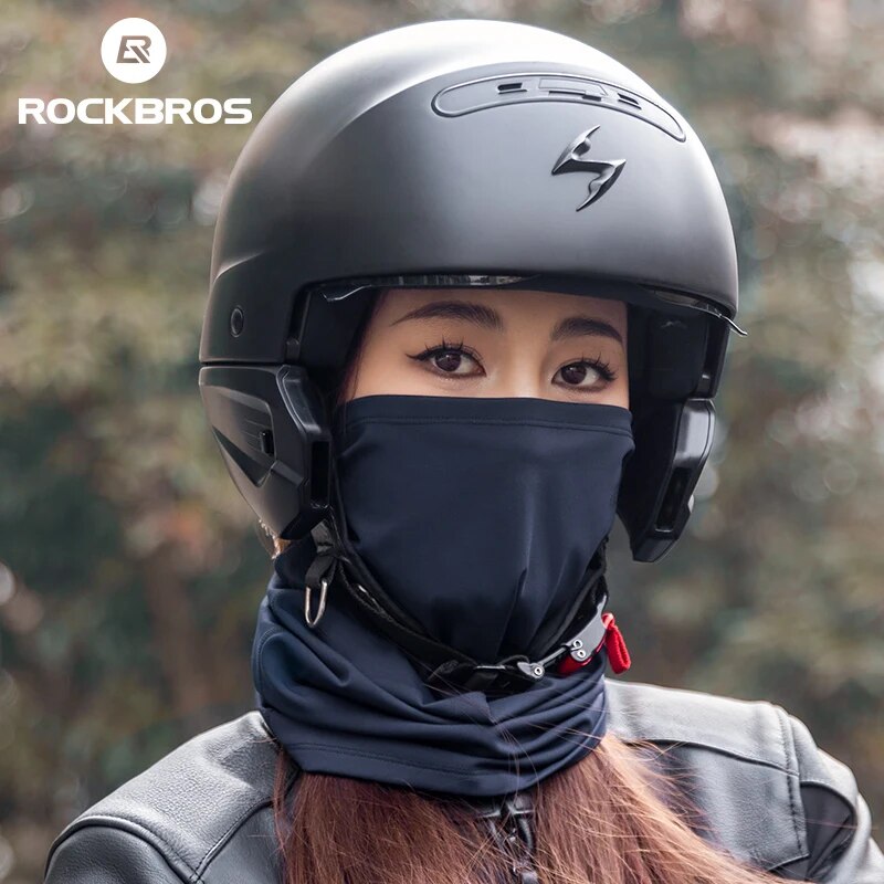 ROCKBROS Winter Warm Cycling F - Winter Headband Fleece avaliação e preço