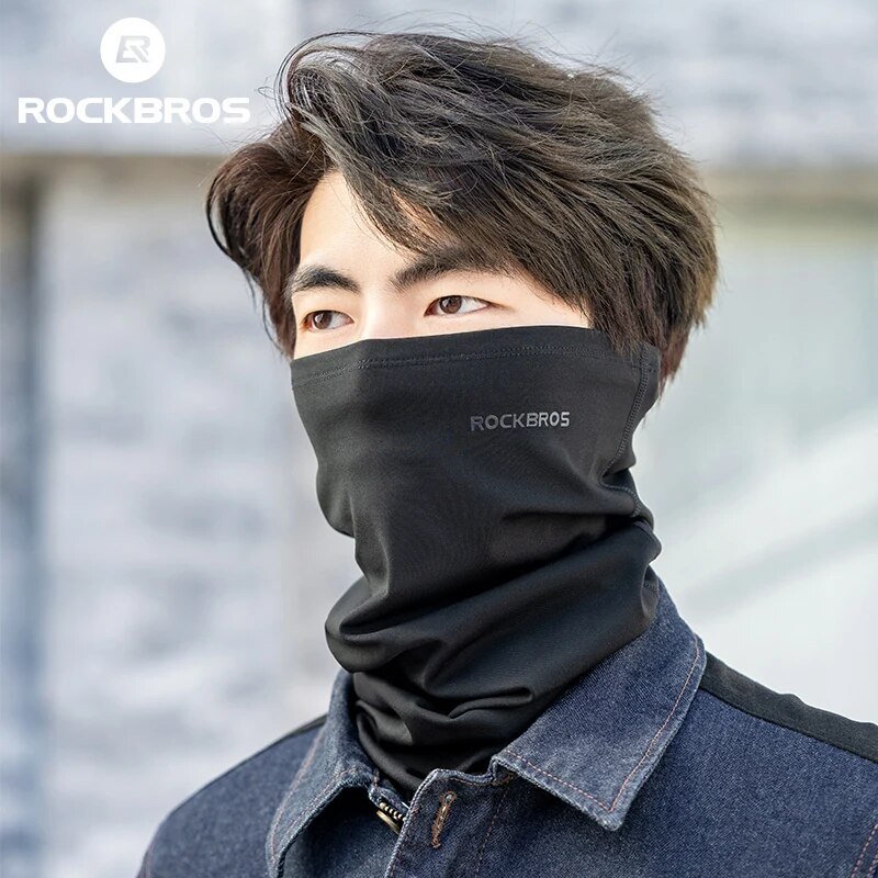 ROCKBROS Winter Warm Cycling F - Winter Headband Fleece avaliação e preço