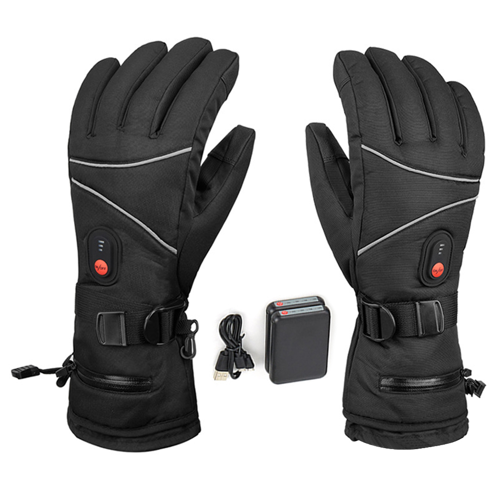 1 Pair Electric Heating Gloves - Touch Screen Gloves avaliação e preço