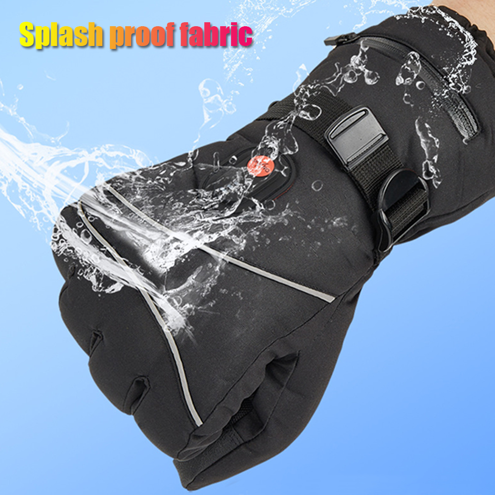 1 Pair Electric Heating Gloves - Touch Screen Gloves avaliação e preço