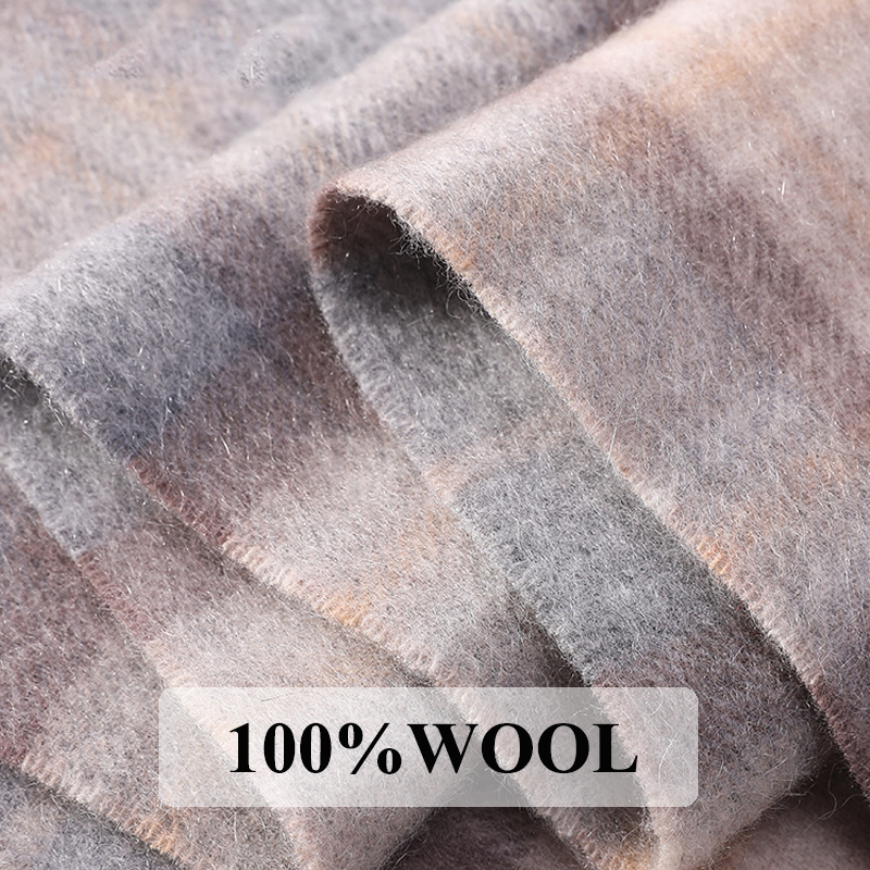 2025 Highly Selected 100% Wool - Wool Scarf Men avaliação e preço