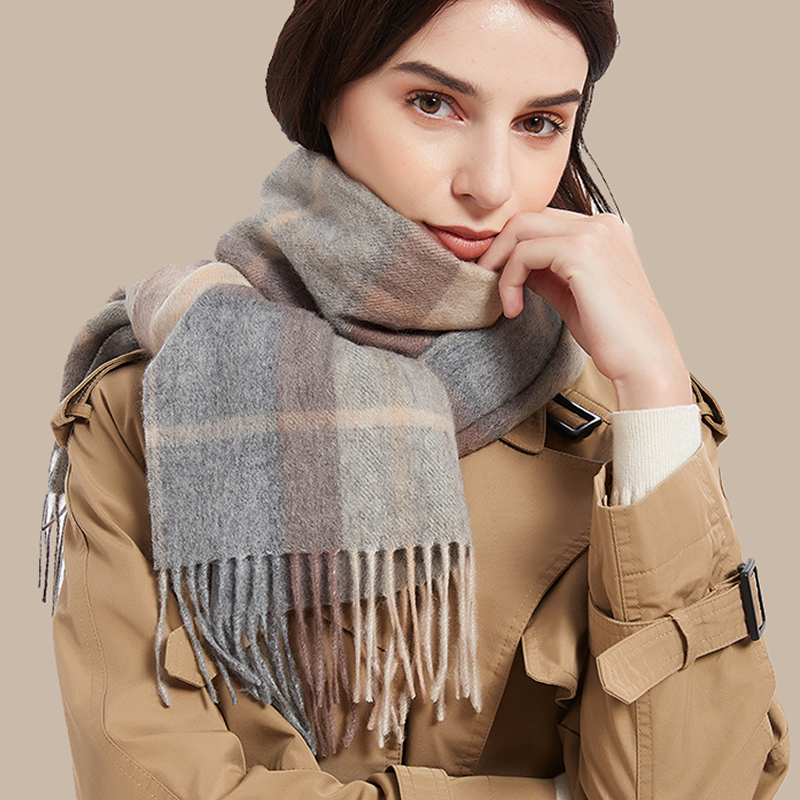 2025 Highly Selected 100% Wool - Wool Scarf Men avaliação e preço