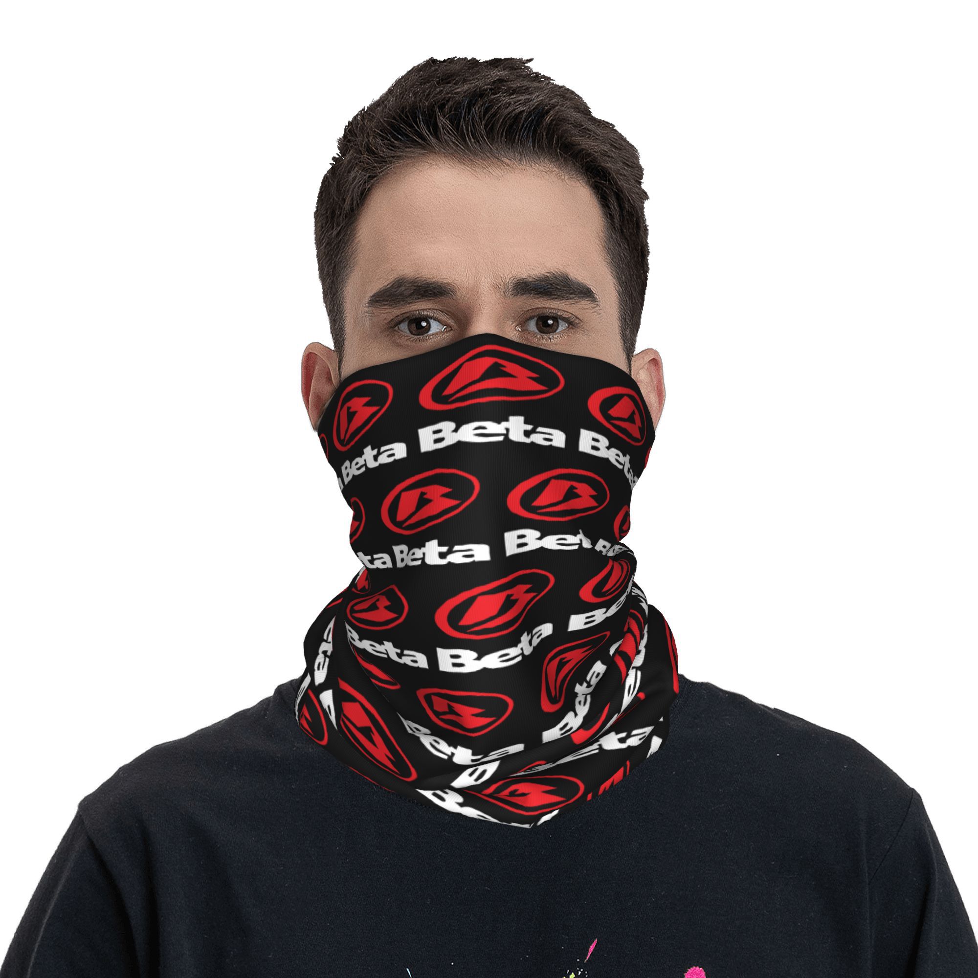 Custom New Motorcycle Racing B - Neck Gaiter Fleece avaliação e preço