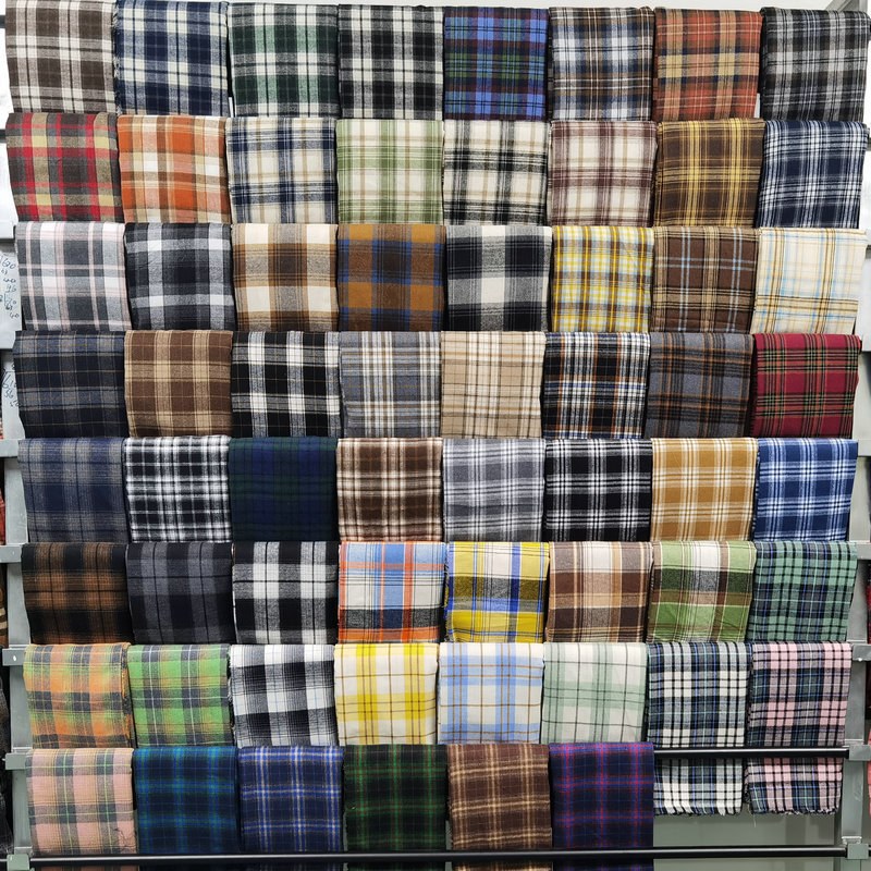 Twill Plaid Flannel Fabric By  - Flannel Shirt Lined avaliação e preço