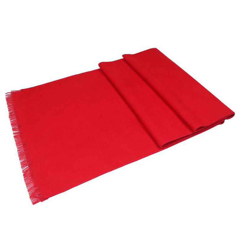 Fashion Winter Solid Color Men - Wool Scarf Men avaliação e preço