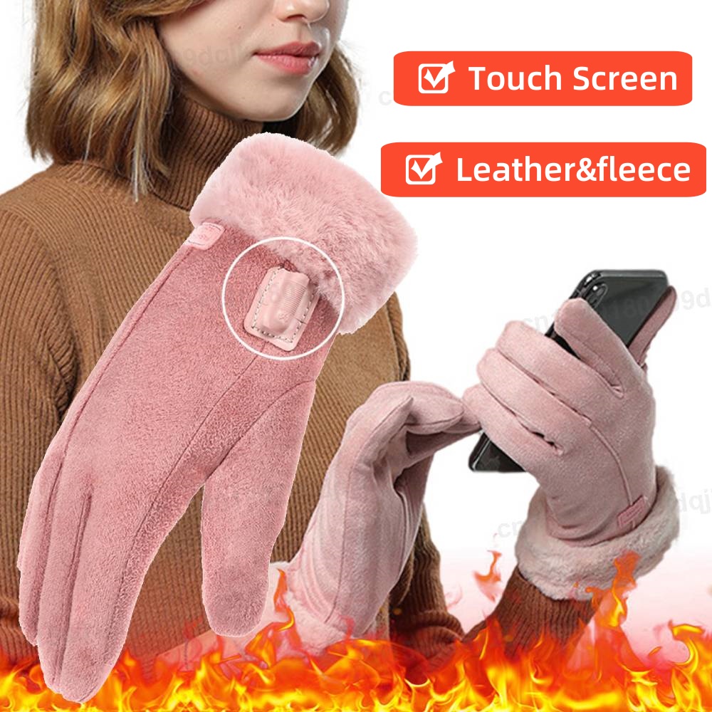 USB Electric Heated Gloves Out - Touch Screen Gloves avaliação e preço