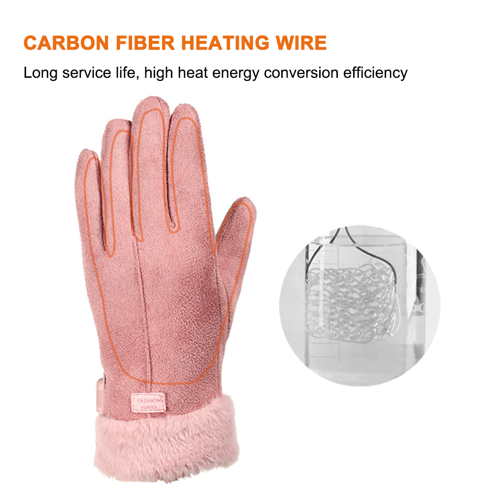 USB Electric Heated Gloves Out - Touch Screen Gloves avaliação e preço