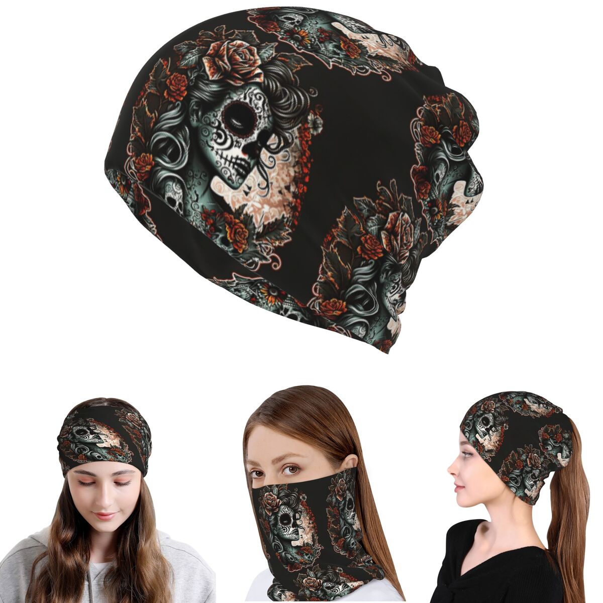 Alexander Gothic Las Elegantes - Knit Beanie Hat Warm avaliação e preço