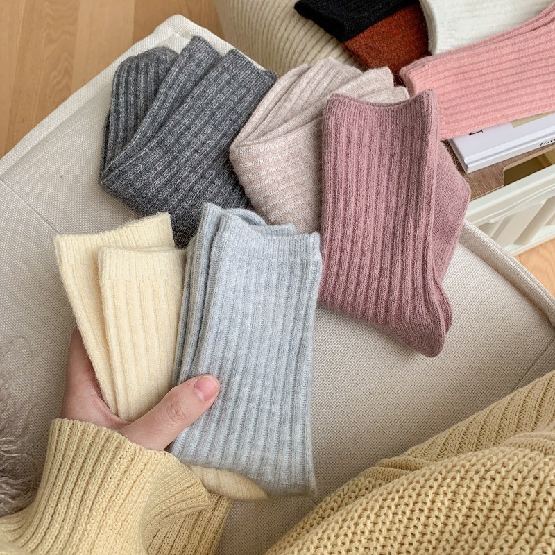 2025 New Winter  Cashmere Wool - Thermal Sock Wool avaliação e preço